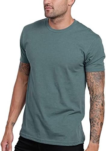 Mens T Shirt - Short Sleeve Crew Neck Soft Fitted Tees S - 4XL Tshirts