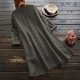 Long Casual Button Blouse Sleeve Tops Loose Long Soild Women Shirt Women's Blouse Full Sleeved Tops Women