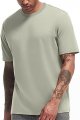 Men's Heavy Weight Crew Neck T-Shirt Mens Premium Cotton Tee - Pre Shrunk S-3XL