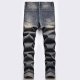 Ripped Jeans for Men,Mens Slim Straight Fit Denim Jeans